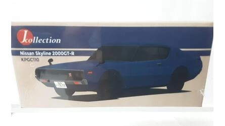JCOLLECTION 1/64 -   NISSAN SKYLINE 2000 GT-R (KPGC110 - BLU