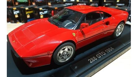 KK SCALE MODELS 1/18 - FERRARI 288 GTO UPGRADE - 1984 - RED