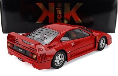 KK SCALE MODELS 1/12 - FERRARI F40 - 1987 - RED