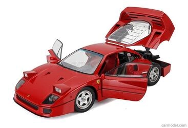 KK SCALE MODELS 1/12 - FERRARI F40 - 1987 - RED
