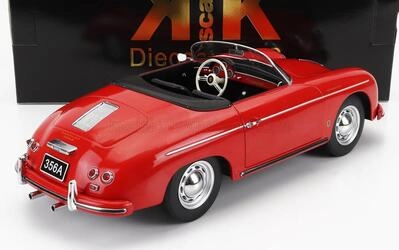 KK SCALE MODELS 1/12 - PORSCHE 356A SPEEDSTER - 1955 - RED