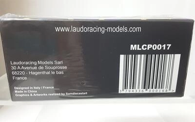 LAUDORACING 1/64 - ALFA ROMEO 75 1.8I TURBO EVOLUZIONE - 198