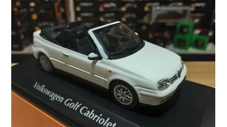 MAXICHAMPS 1/43 - VW GOLF IV CABRIOLET - 1998 - WHITE