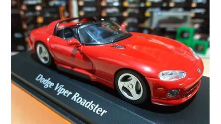MAXIXHAMPS 1/43 - DODGE VIPER ROADSTER - 1993 - RED