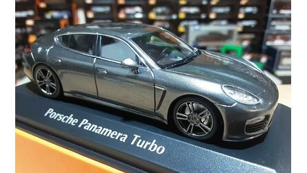 MAXIXHAMPS 1/43 - PORSCHE PANAMERA TURBO - 2013 - GREY METAL
