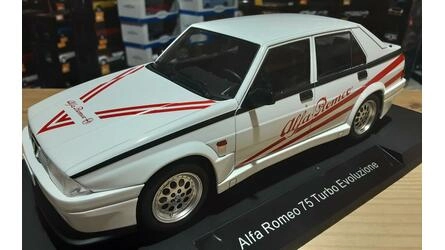 MCG 1/18 - ALFA ROMEO 75 TURBO EVOLUZIONE - 1987 - WHITE