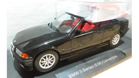 MCG 1/18 - BMW 3ER (E36) CABRIOLET - 1996 - BLACK
