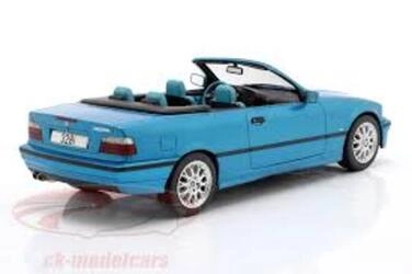 MCG 1/18 - BMW 3ER (E36) CABRIOLET - 1996 - METALLIC BLUE