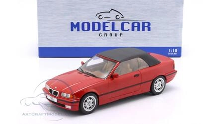 MCG 1/18 - BMW 3ER (E36) CABRIOLET - 1996 - RED