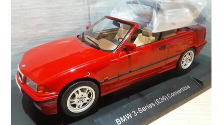 MCG 1/18 - BMW 3ER (E36) CABRIOLET - 1996 - RED