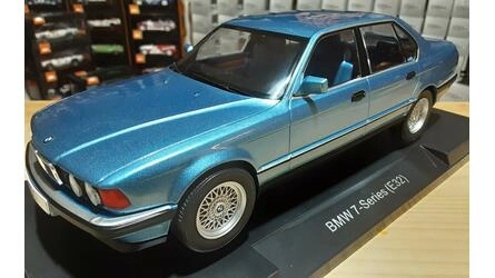MCG 1/18 - BMW 730I (E32) - METALIC LIGHT BLUE - 1992