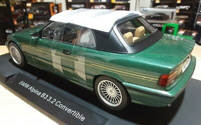 MCG 1/18 - BMW ALPINA B3 3.2 E36 CONVERTIBLE - METALLIC GREE