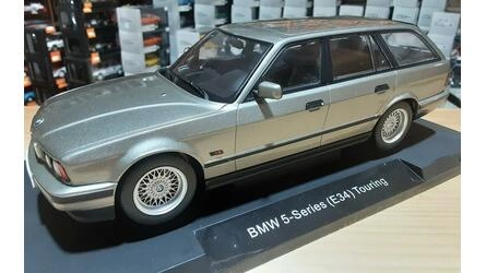 MCG 1/18 - BMW SERIE 5 (E34) TOURING - METALLIC GREY - 1989