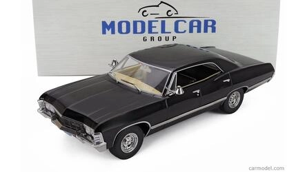 MCG 1/18 - CHEVROLET IMPALA - 1967 - BLACK