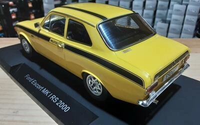 MCG 1/18 - FORD ESCORT MK I MEXICO - YELLOW - 1973