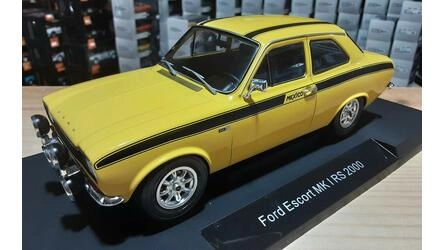MCG 1/18 - FORD ESCORT MK I MEXICO - YELLOW - 1973