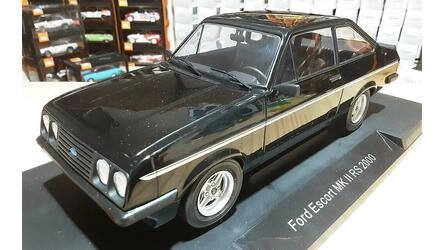 MCG 1/18 - FORD ESCORT MK II RS 2000  - BLACK - 1977