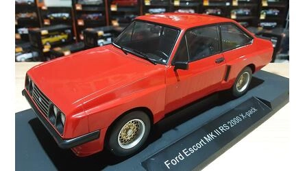 MCG 1/18 - FORD ESCORT MK II RS 2000 X-PACK - 1977 - RED