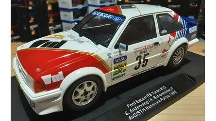 MCG 1/18 - FORD ESCORT MK IIII RS TURBO - Nº 35 RALLY