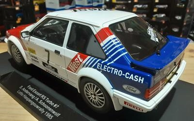 MCG 1/18 - FORD ESCORT MK IIII RS TURBO - Nº 7 RALLY 