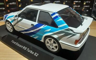MCG 1/18 - FORD ESCORT MK IV RS TURBO S2 - WHITE - 1990