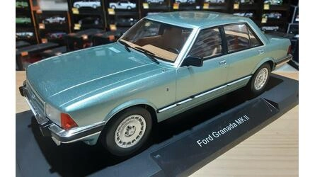 MCG 1/18 - FORD GRANADA MKII - LIGHT GREEN METALLIC - 1982
