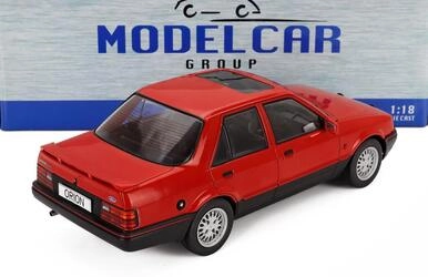 MCG 1/18 - FORD ORION MKII 1600e - 1986 - RED BLACK