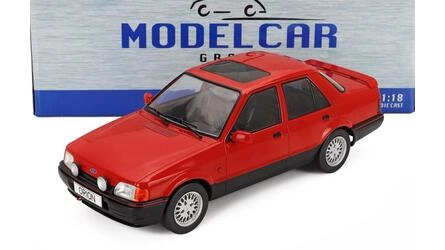 MCG 1/18 - FORD ORION MKII 1600e - 1986 - RED BLACK