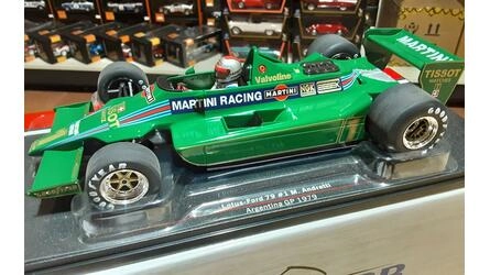 MCG 1/18 - LOTUS FORD 79 - Nº 1  M. ANDRETTI - GP ARGENTINA 