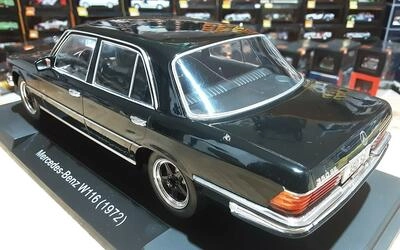 MCG 1/18 - MERCEDES BENZ S-CLASS 350SE (W116) - 1972 - BLACK