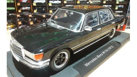 MCG 1/18 - MERCEDES BENZ S-CLASS 350SE (W116) - 1972 - BLACK
