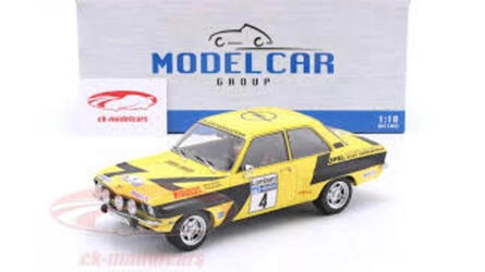 MCG 1/18 - OPEL ASCONA A 1.9 SR - Nº 4  5º RALLY LOMBARD RAC