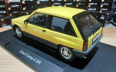 MCG 1/18 - OPEL CORSA A SR - 1983 - YELLOW
