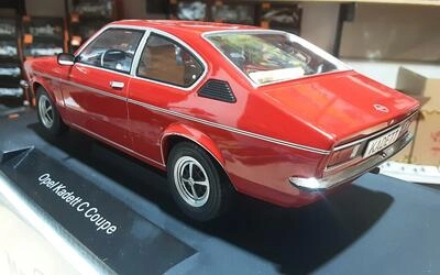 MCG 1/18 - OPEL KADETT C COUPE GT/E - RED - 1975