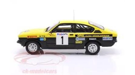 MCG 1/18 - OPEL KADETT C GT/E COUPE - Nº 1 3º  WESTFALEN LIP