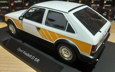 MCG 1/18 - OPEL KADETT D SR - WHITE/YELLOW - 1983