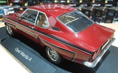 MCG 1/18 - OPEL MANTA A IRMSCHER - 1974 - DARK RED