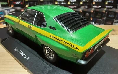 MCG 1/18 - OPEL MANTA A IRMSCHER - 1974 - GREEN