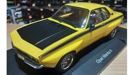 MCG 1/18 - OPEL MANTA A IRMSCHER - 1974 - YELLOW