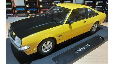 MCG 1/18 - OPEL MANTA B GT/E - YELLOW - 1975
