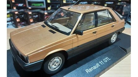 MCG 1/18 - RENAULT 11 GTL - 1985 - METALLIC GOLD