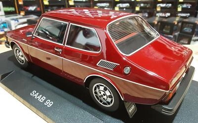 MCG 1/18 - SAAB 99 EMS - 1977 - METALLIC DARK RED