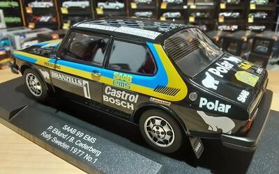 MCG 1/18 - SAAB 99 EMS TURBO - Nº 1  RALLY SWEDEN 1977