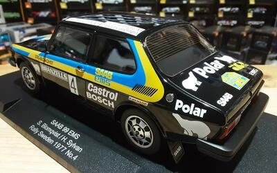 MCG 1/18 - SAAB 99 EMS TURBO - Nº 4  RALLY SWEDEN 1977