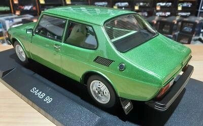 MCG 1/18 - SAAB 99 TURBO - 1977 - METALLIC GREEN