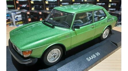MCG 1/18 - SAAB 99 TURBO - 1977 - METALLIC GREEN