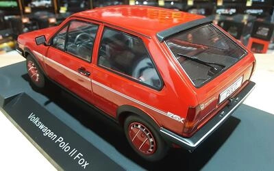 MCG 1/18 - VW POLO II COUPÉ FOX - RED - 1985