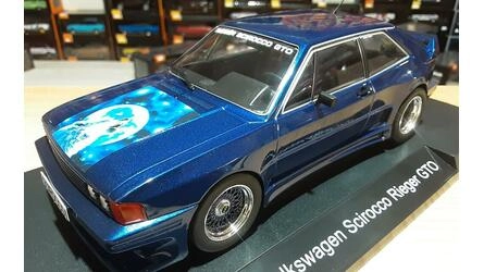 MCG 1/18 - VW SCIROCCO RIEGER GTO - DARK BLUE - 1980