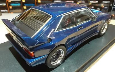 MCG 1/18 - VW SCIROCCO RIEGER GTO - DARK BLUE - 1980