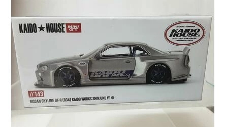 MINI GT 1/64 - KAIDO HOUS - NISSAN SKYLINE GT-R (R34) KAIDO 